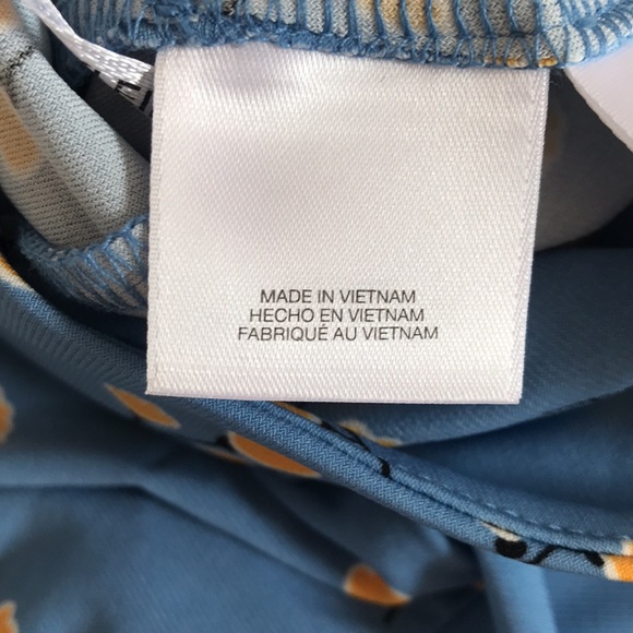 Anne Klein women’s cap sleeve floral V neck Julie Dress. - Picture 9 of 10